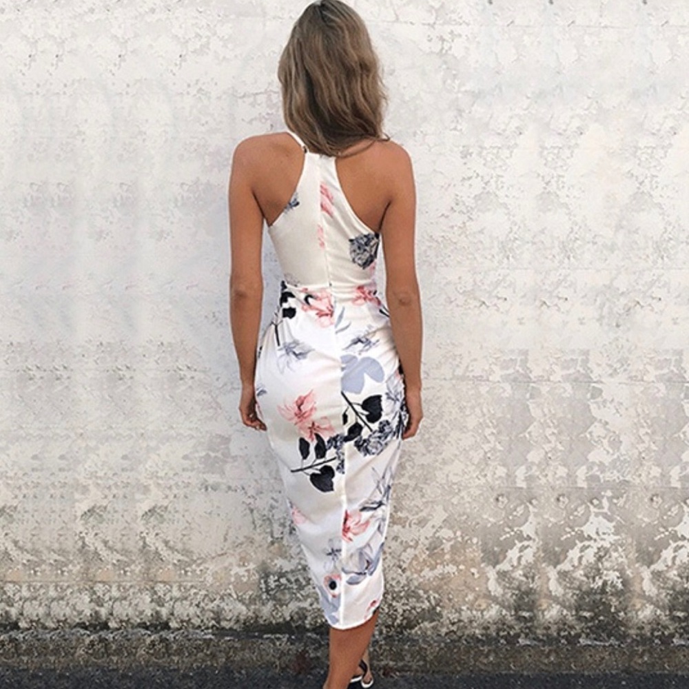 🌸Satin Dress🌸 - Picture 2 of 3